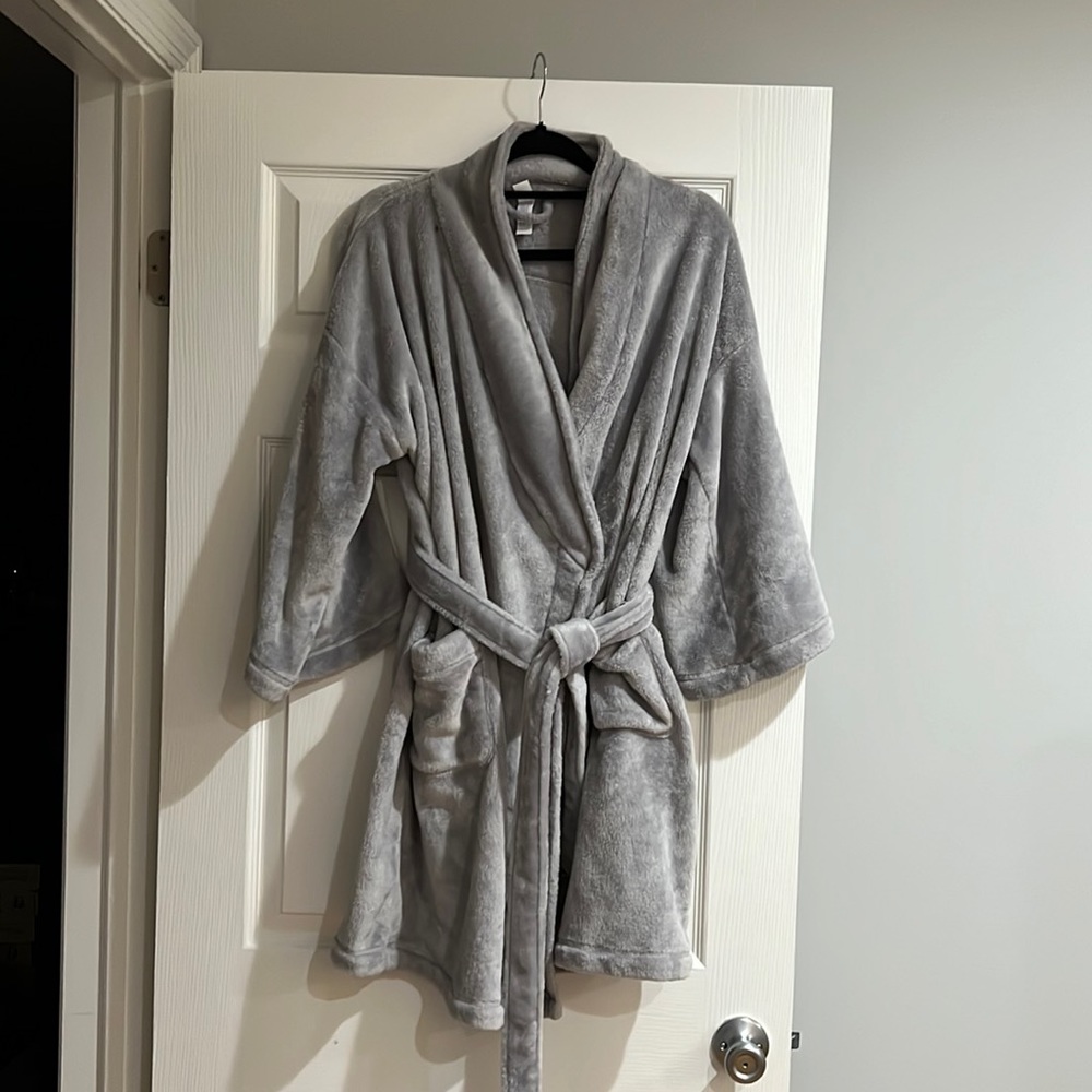 Cozy Grey Robe